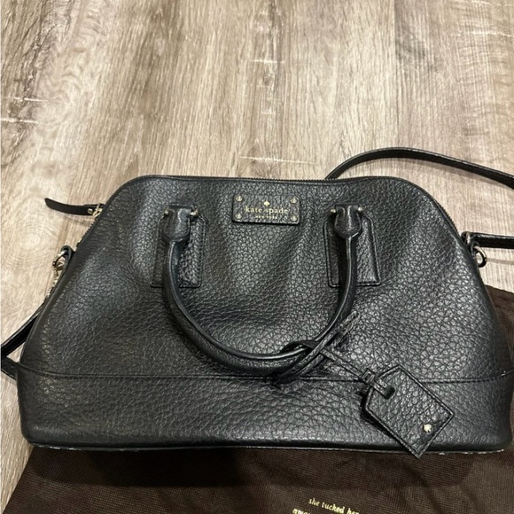 Kate Spade pebbles leather handbag with duster - Picture 2 of 9